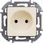 Розетка без заземления Legrand Inspiria для скрытого монтажа , цвет 